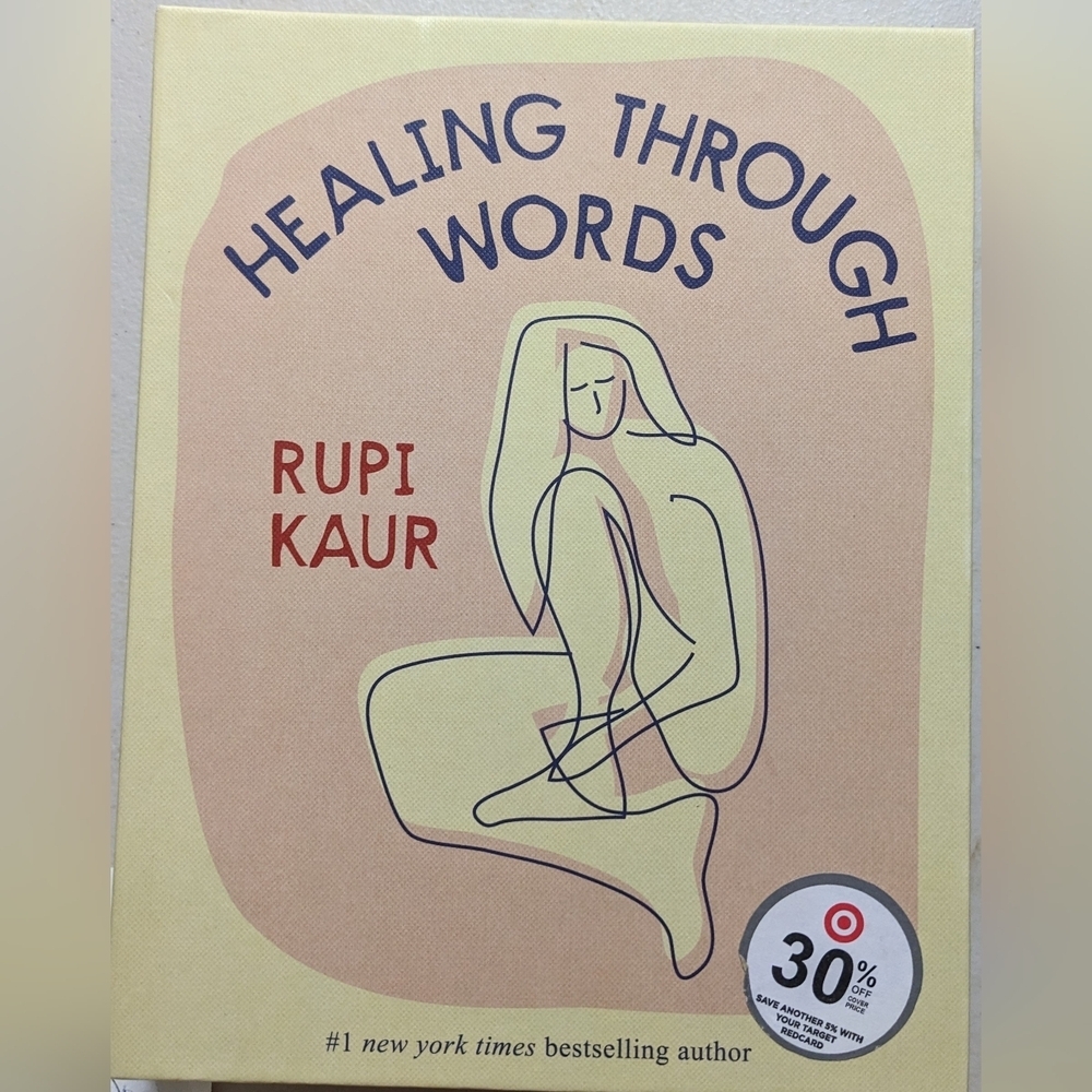 New Hardcover Healing Through Words by Rupi Kaur – Poetry & Self-Healing, T8MIS